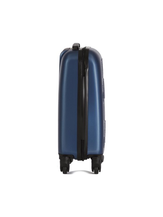 Valigia rigida piccola T5540-1 Blu scuro