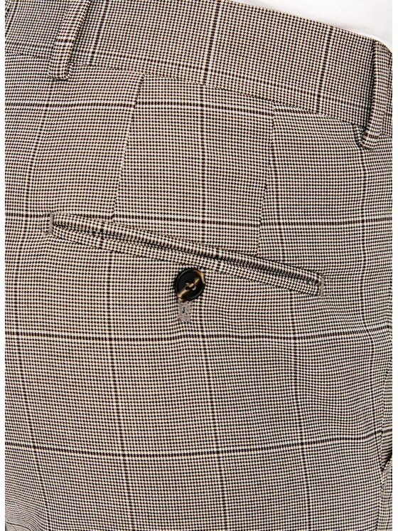 Pako Lorente Pako Lorente Spodnie garniturowe P26SF-6G-020 Brązowy Slim Fit