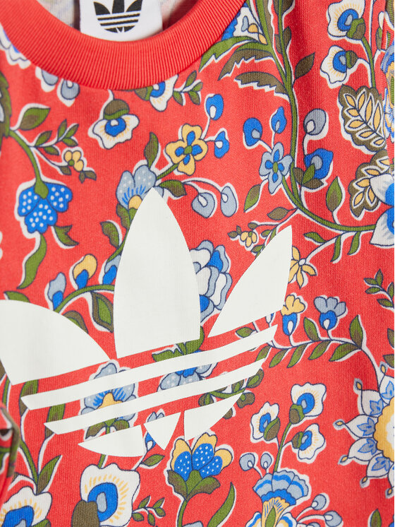 adidas adidas Póló és rövidnadrág Liberty London JY3016 Piros Regular Fit