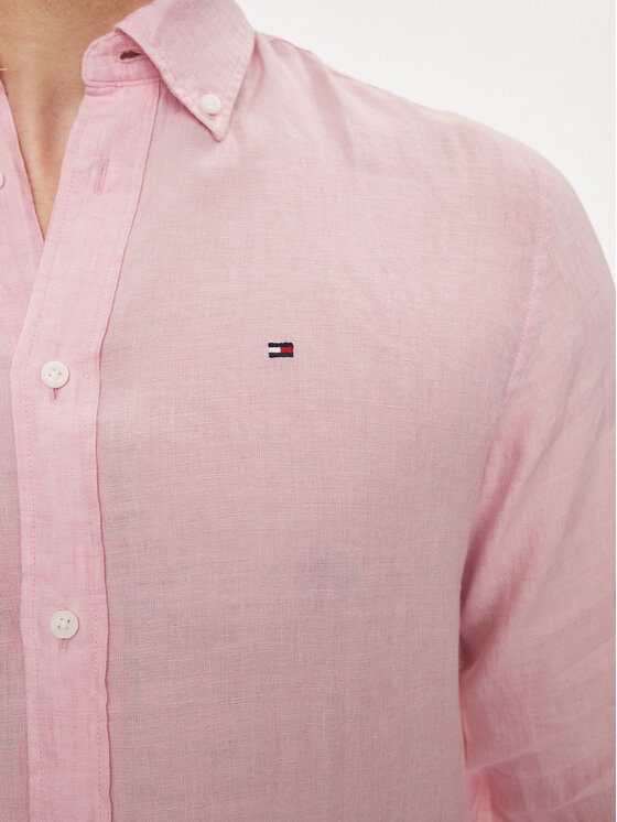 Tommy Hilfiger Tommy Hilfiger Camicia MW0MW34602 Rosa Regular Fit