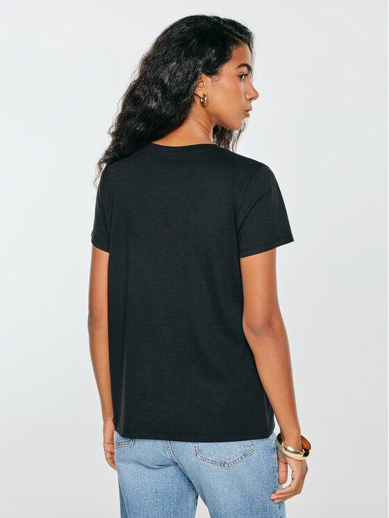 BIG STAR BIG STAR T-Shirt RELLKA Czarny Basic Fit