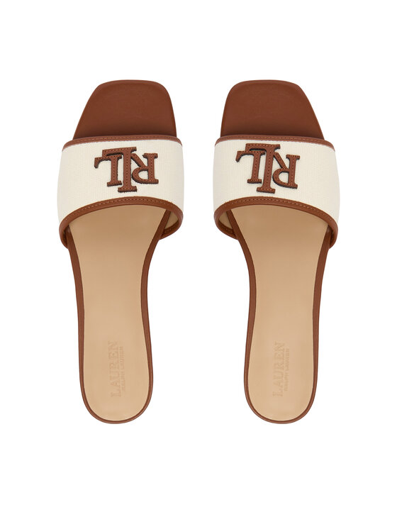 LAUREN RALPH LAUREN LAUREN RALPH LAUREN Шльопанці 802P04395003 Écru