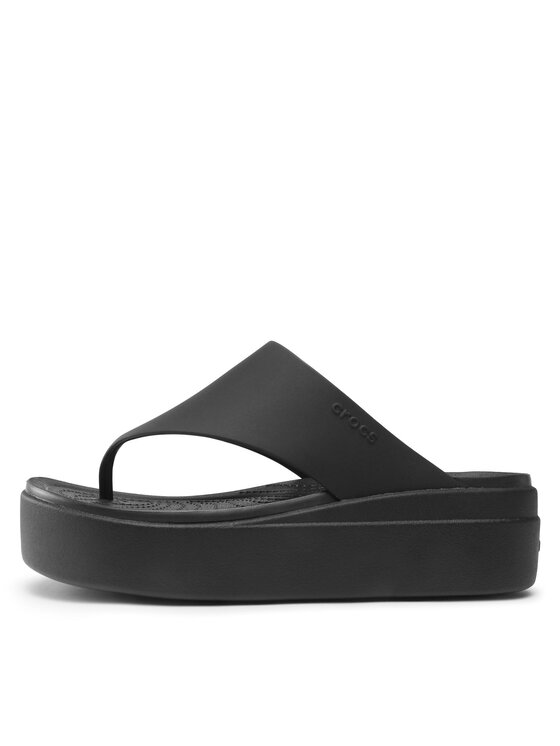 Crocs Crocs Japonki Crocs Brooklyn Flip 208727 Czarny