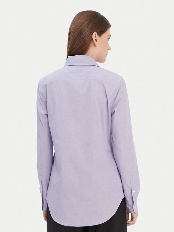 Polo Ralph Lauren Polo Ralph Lauren Риза 211941509003 Виолетов Slim Fit