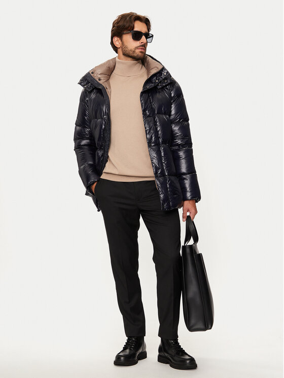 Hetregó Hetregó Pehelykabát Justin 8N562 Sötétkék Regular Fit