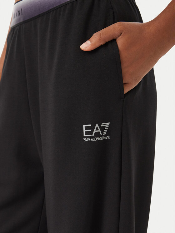 EA7 Emporio Armani EA7 Emporio Armani Спортивні штани 7W001517 AF12501 UC001 Чорний Wide Leg