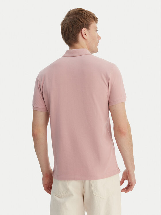 Napapijri Napapijri Polo E-Clanis NP0A4ID3 Różowy Regular Fit