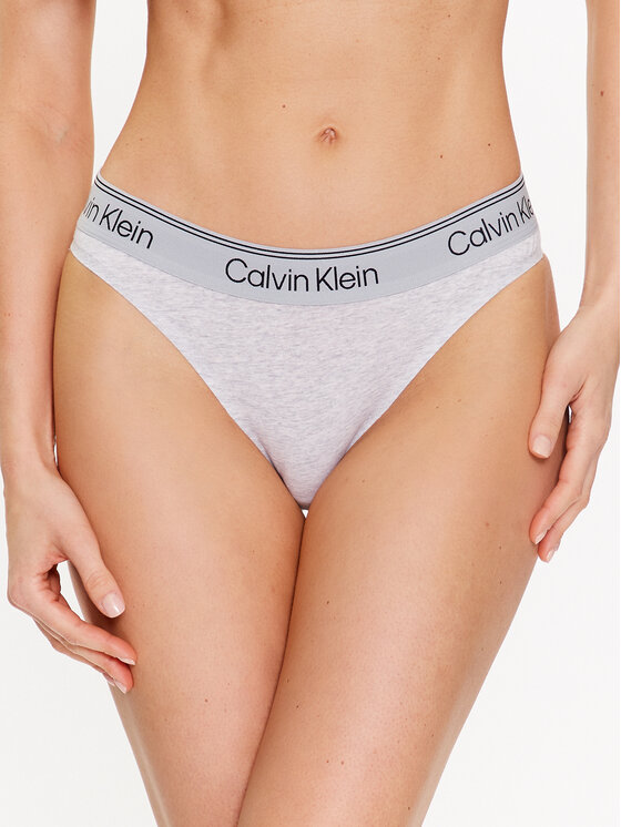 Calvin Klein Underwear Brazīļu stila biksītes 000QF7189E Pelēks