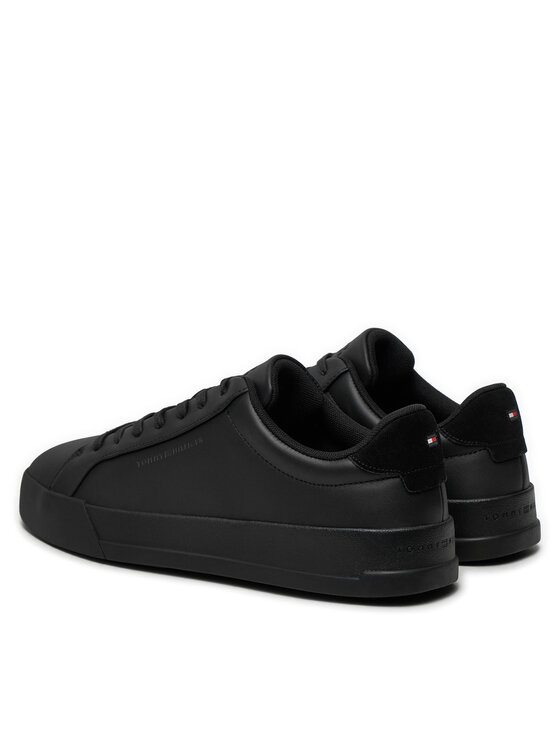 Tommy Hilfiger Tommy Hilfiger Sneakers Court Better Lth FM0FM05322 Negru