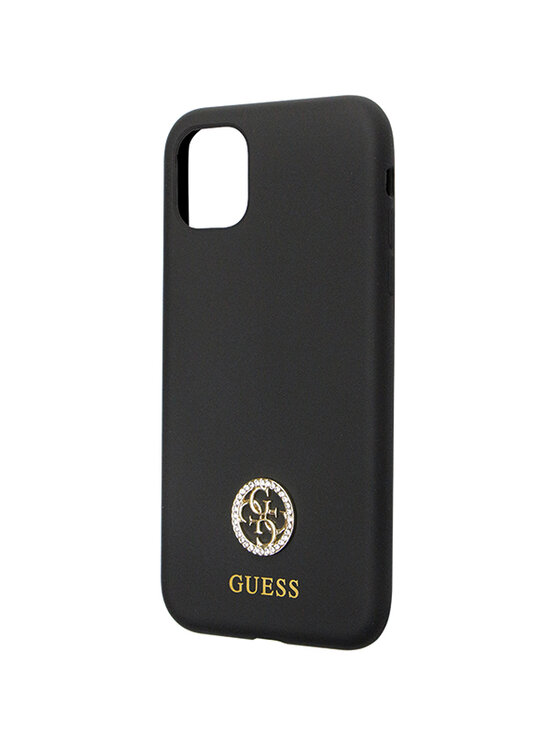 Guess Guess Etui na telefon iPhone 11 Czarny