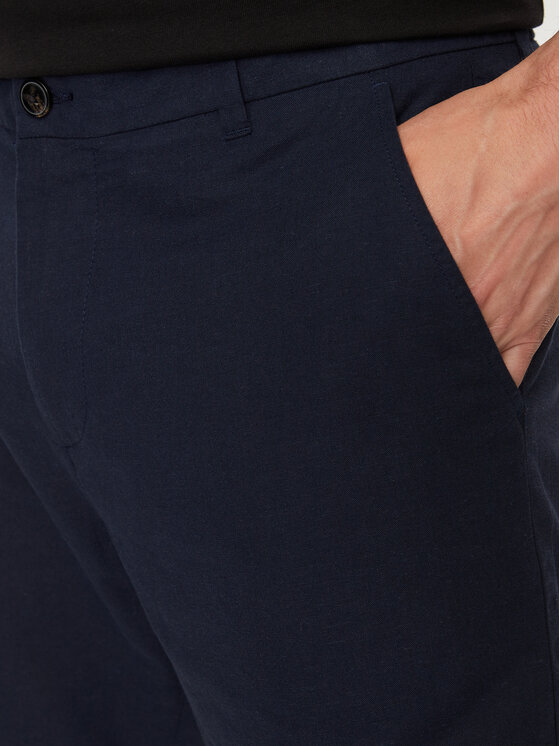 Jack & Jones Jack & Jones Szorty materiałowe Stace 12248627 Granatowy Tapered Fit
