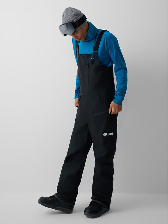 4F 4F Spodnie snowboardowe FOB Czarny Regular Fit