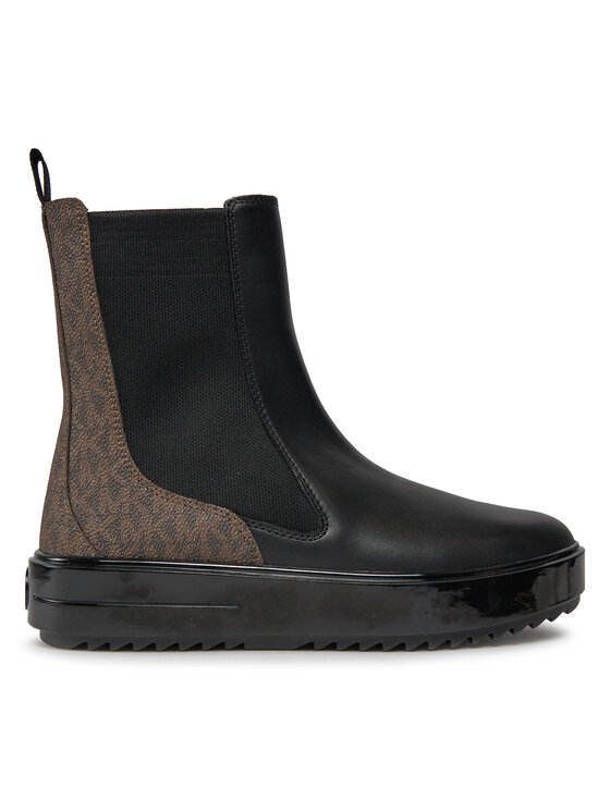 MICHAEL Michael Kors MICHAEL Michael Kors Členková obuv s elastickým prvkom Emmet Bootie 43H3EMFE7L Čierna
