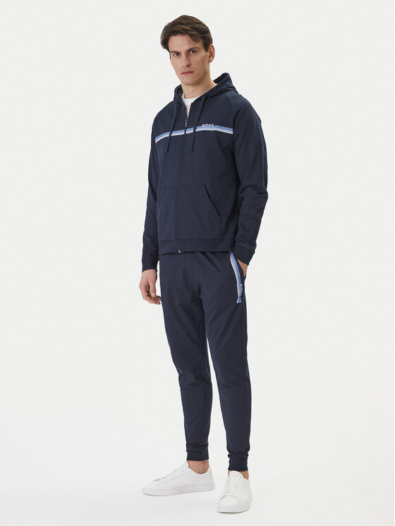 BOSS BOSS Spodnji del trenirke Authentic 50554784 Mornarsko modra Regular Fit