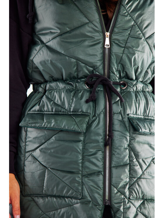 Awama Awama Bezrękawnik A543 Zielony Basic Fit