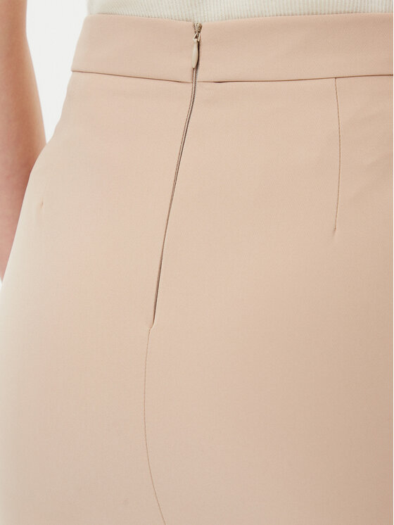 Maryley Maryley Спідниця-олівець MARYLEY-25EB701/43PG Бежевий Regular Fit