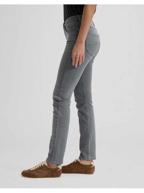 Lee Lee Jeansy ELLY Szary Slim Fit