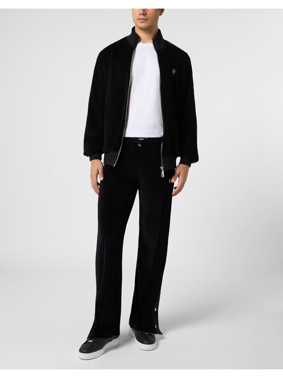 PHILIPP PLEIN PHILIPP PLEIN Felpa 31122 Nero Jegging Fit