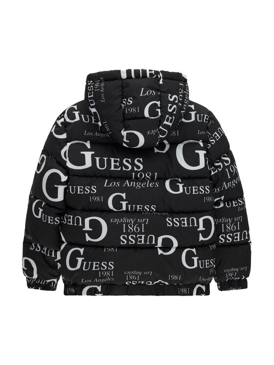 Guess Guess Зимова куртка H6BL05 W4160 Чорний Oversize