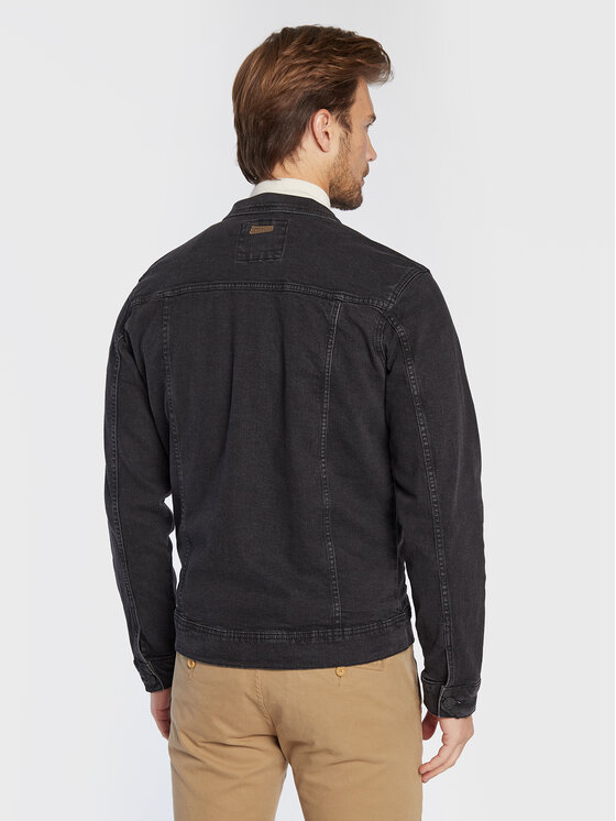 Blend Blend Kurtka jeansowa Naril 20710737 Czarny Regular Fit