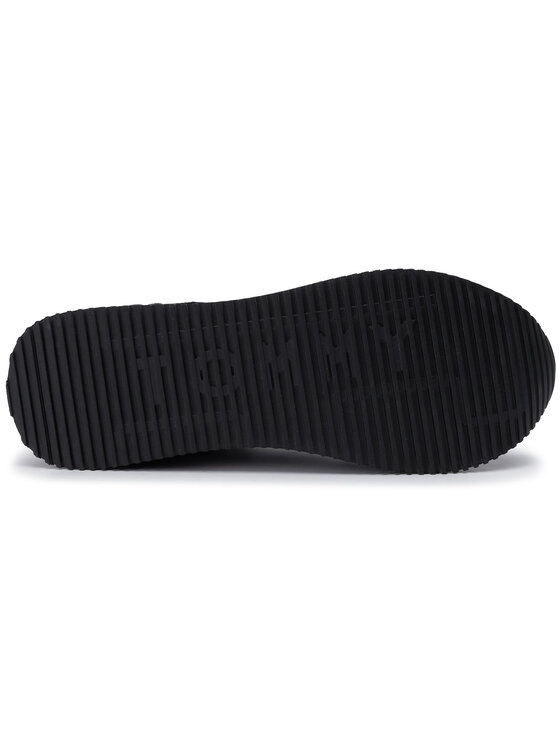 Tommy Hilfiger Tommy Hilfiger Sneakers Mixed Active City Sneaker FW0FW04177 Nero