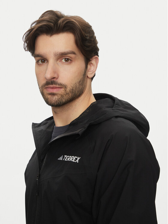 adidas adidas Outdoor jakna Terrex Multi 2L RAIN.RDY JN8804 Crna Regular Fit
