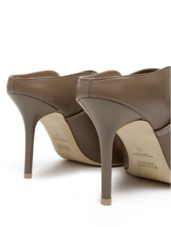 MALONE SOULIERS MALONE SOULIERS Klapki Maureen 85-267 Brązowy