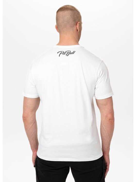 PITBULL PITBULL T-Shirt Koszulka męska EL JEFFE 3XL Biały Regular Fit