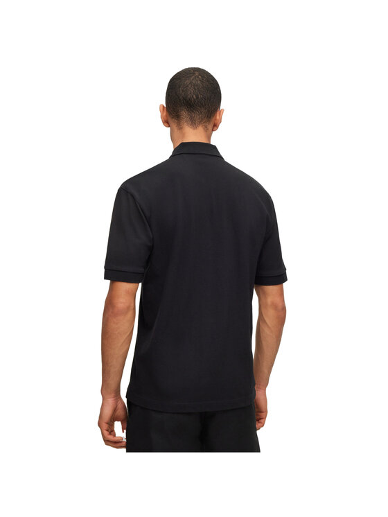 HUGO Hugo Polo 23784 Czarny Slim Fit
