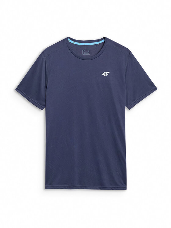 4F 4F Koszulka techniczna active Szary ciemny Regular Fit