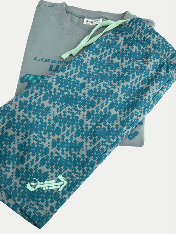 Coccodrillo Coccodrillo Pyžamo WC5448217PJS Kaki Regular Fit
