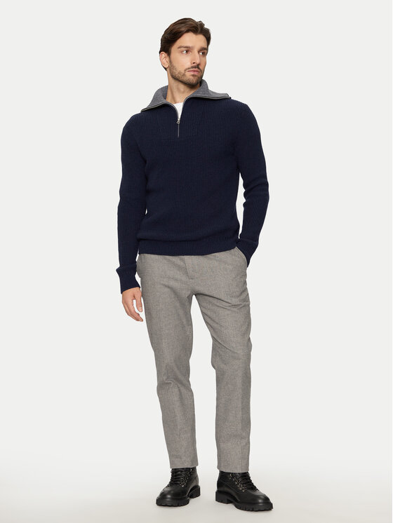United Colors Of Benetton United Colors Of Benetton Светр 18AYU201L Cиній Regular Fit