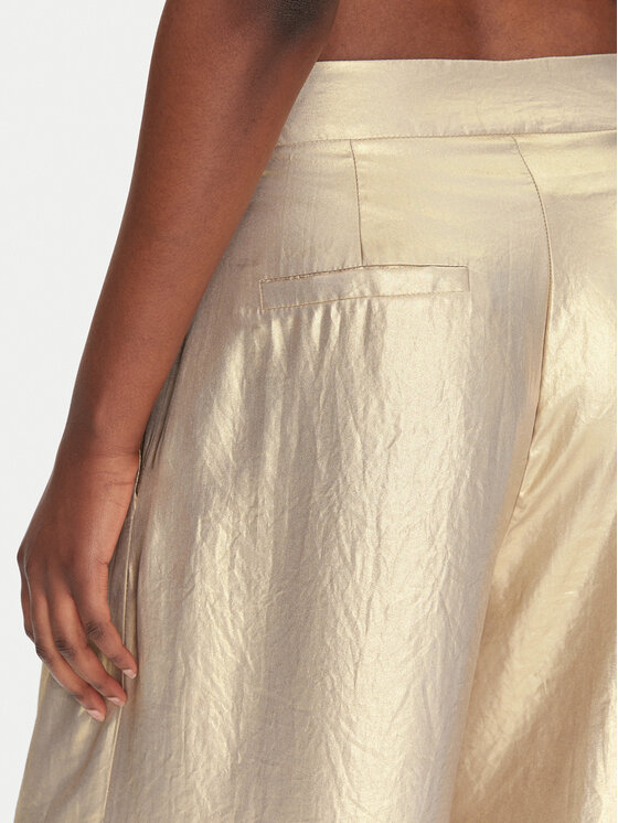 ACCESS FASHION ACCESS FASHION Palazzo hlače 53-5034-922 Zlatna Wide Leg