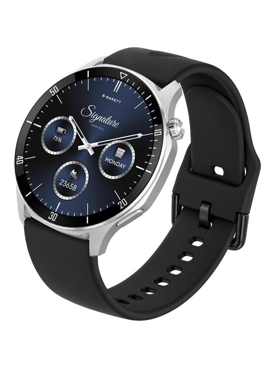 Garett Garett Zegarek 5904238485132-PAY-BLACK Czarny