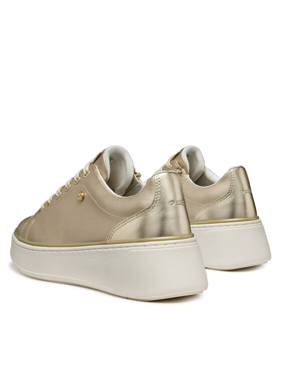Geox Geox Sneakersy D Sunnetty D55YHA 0NFBN C2012 Zlatá