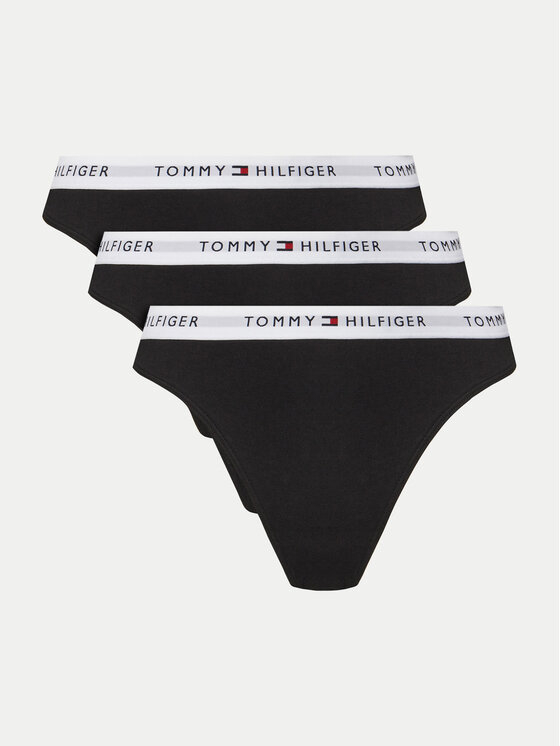 Tommy Hilfiger Set 3 Parov Tangic UW0UW05530 Črna