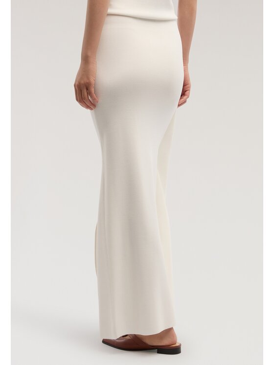 Trussardi Trussardi Gonna midi 16166000036N011 Bianco Regular Fit