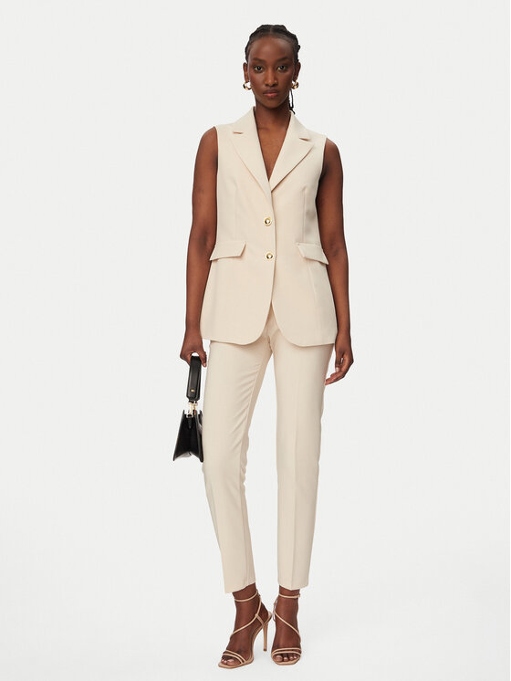 Rinascimento Rinascimento Gilet da completo CFC0128645003 Beige Regular Fit