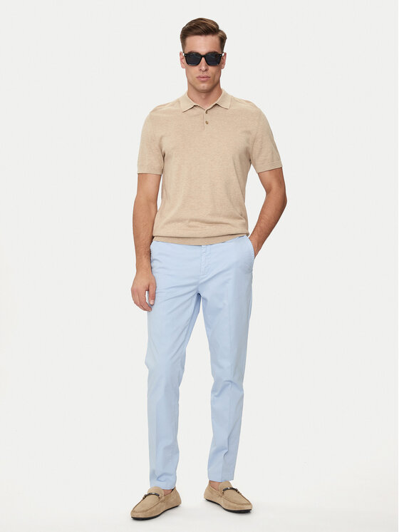 BOSS Boss Chino Kaiton 50505392 Svijetloplava Slim Fit