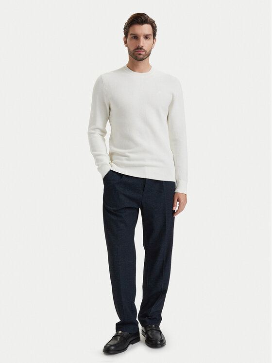 Calvin Klein Calvin Klein Pullover LV04LF304G Creme Regular Fit
