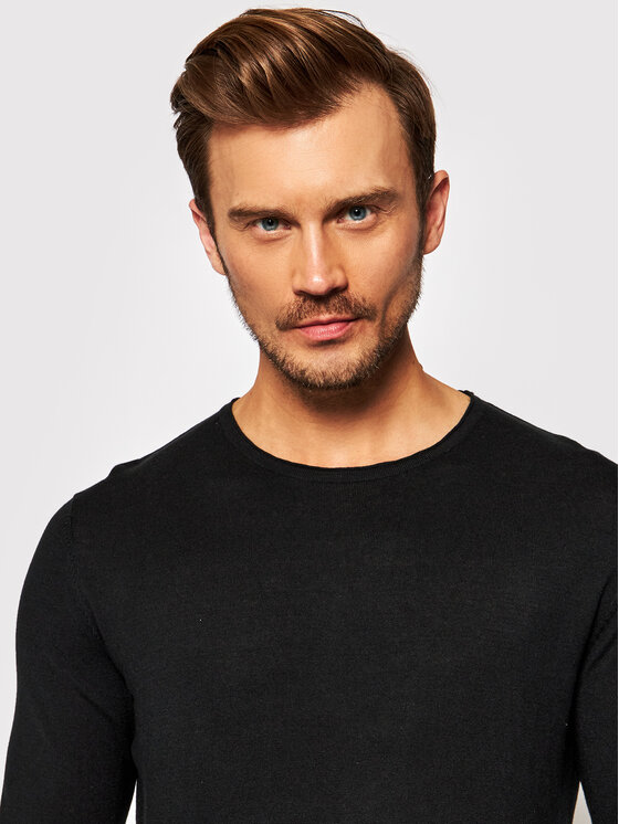Selected Homme Selected Homme Maglione Rome 16079774 Nero Regular Fit