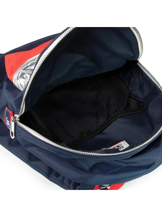 Tommy Jeans Sac à dos Tjw Logo Tape Mini Backpack C8 AW0AW08260 Bleu