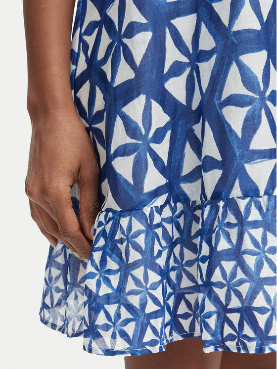 Iconique Iconique Sommerkleid IC25-085 Blau Regular Fit