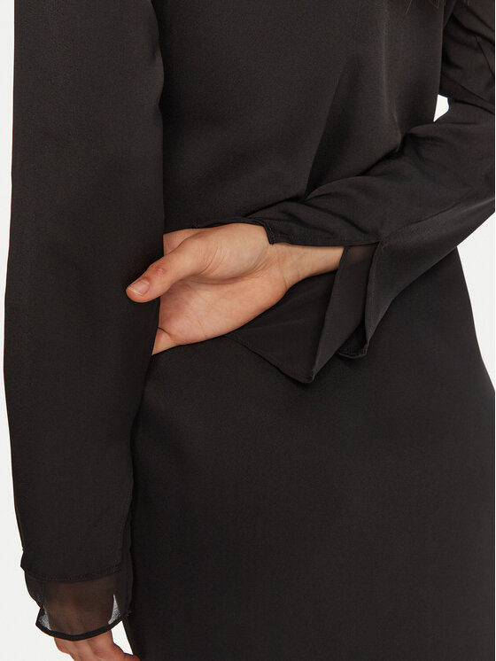Calvin Klein Calvin Klein Kokteiļkleita K20K207845 Melns Regular Fit