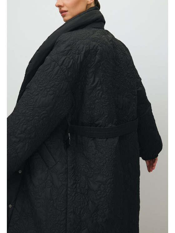BIZUU BIZUU Zimní kabát ISUMI PRINTED JACKET Černá Standard Fit