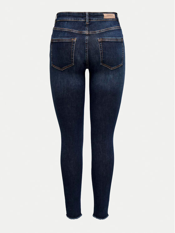 ONLY ONLY Džinsi Blush 15326910 Tumši zils Skinny Fit