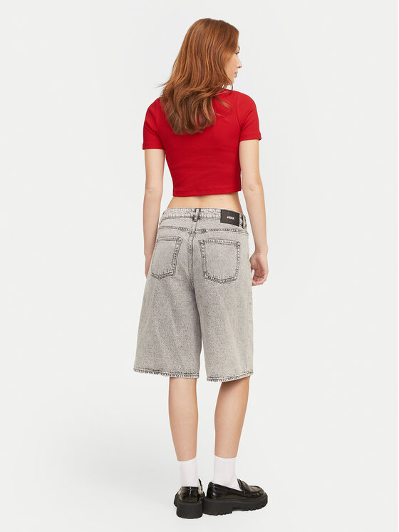 JJXX JJXX T-särk Florie 12217164 Punane Slim Fit