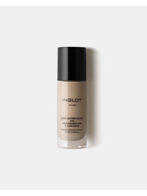 INGLOT INGLOT i korektor 2w1 Long-Lasting Velvet Podkład 704 Fair Olive