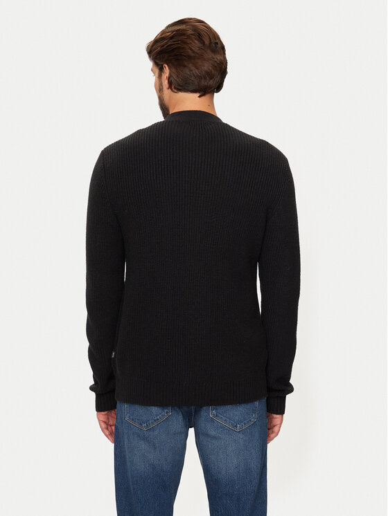 Guess Guess Strickjacke M4BR36 Z3HN2 Schwarz Regular Fit