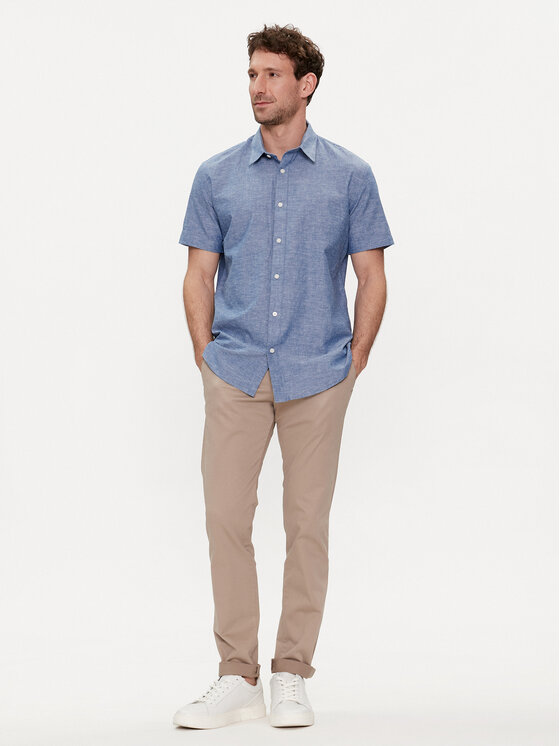 Selected Homme Selected Homme Košeľa 16092495 Modrá Regular Fit